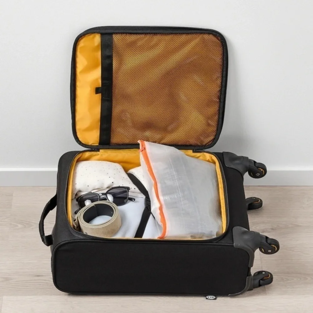 1 PÄRKLA Shoe bags, 19x8 ¾ 
